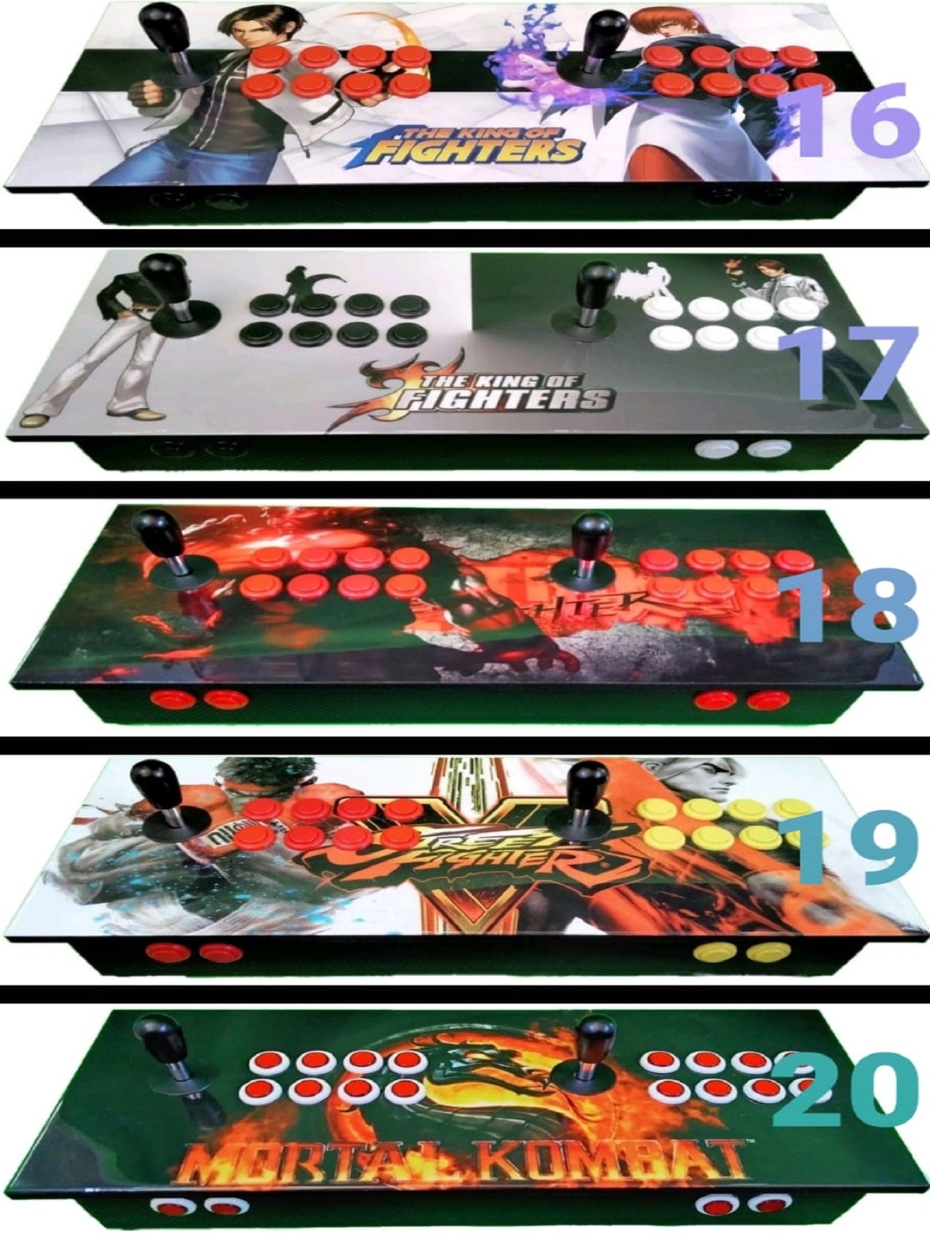 Tablero, Juegos incluidos Básico 2Player