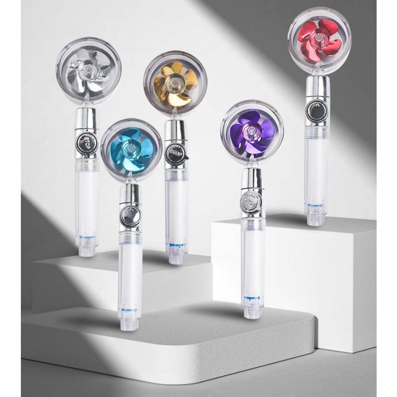 Cabezal De Ducha De Mano Giratorio Espiral