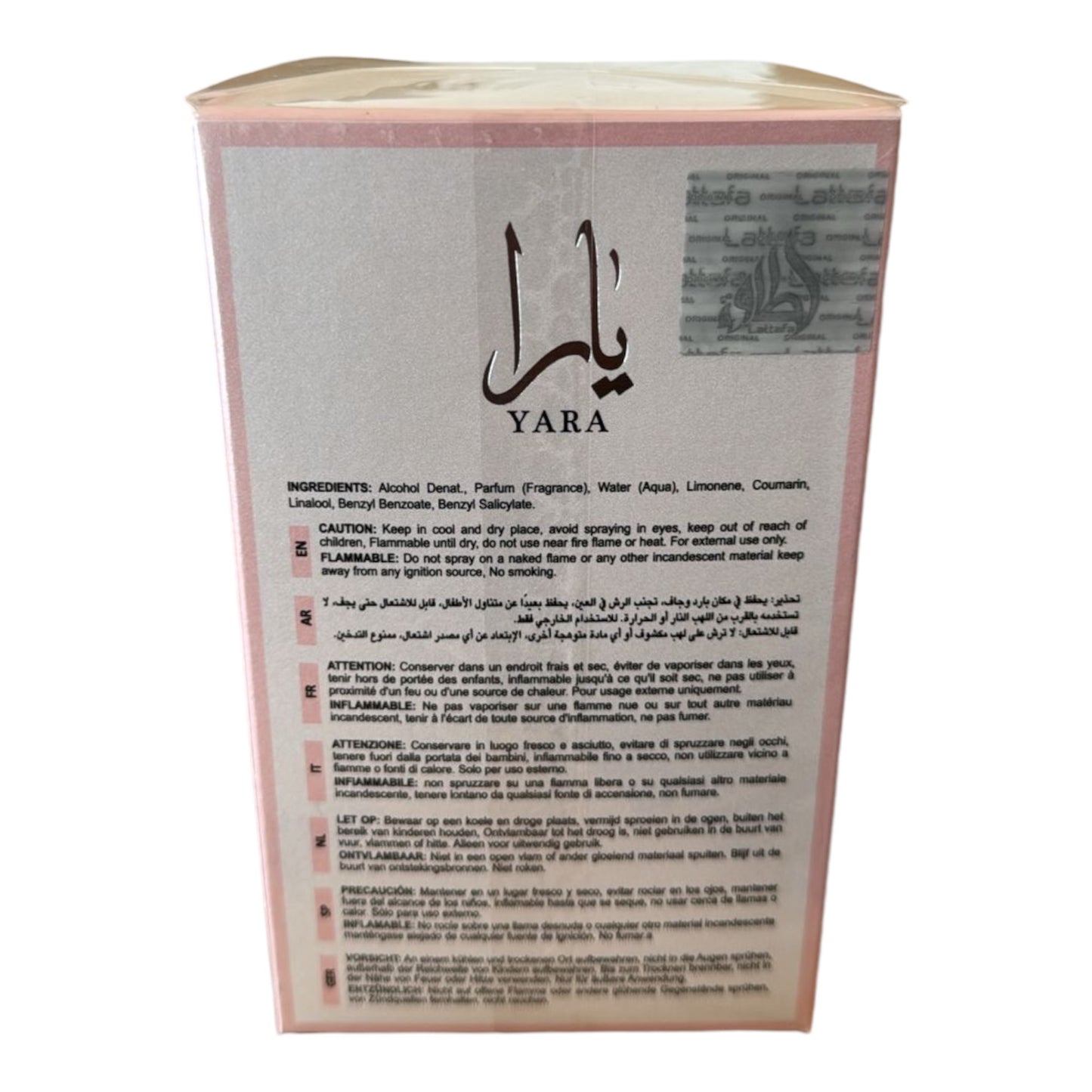 Perfume Árabe de Dama Yara Lattafa Original