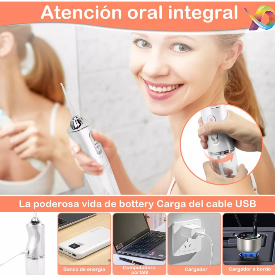 Irrigador Bucal Limpiador Dientes Eléctrectrico