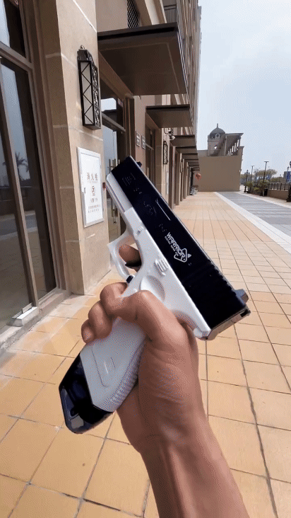 Pistola Agua Disparo Automático Recargable