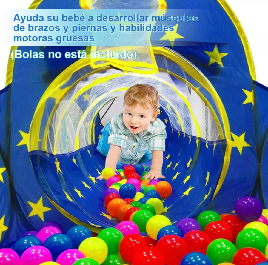 Carpa Casita 3 En 1 Para Niños De Juego