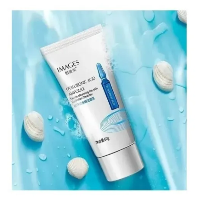 Espuma Facial con Ácido Hialurónico.