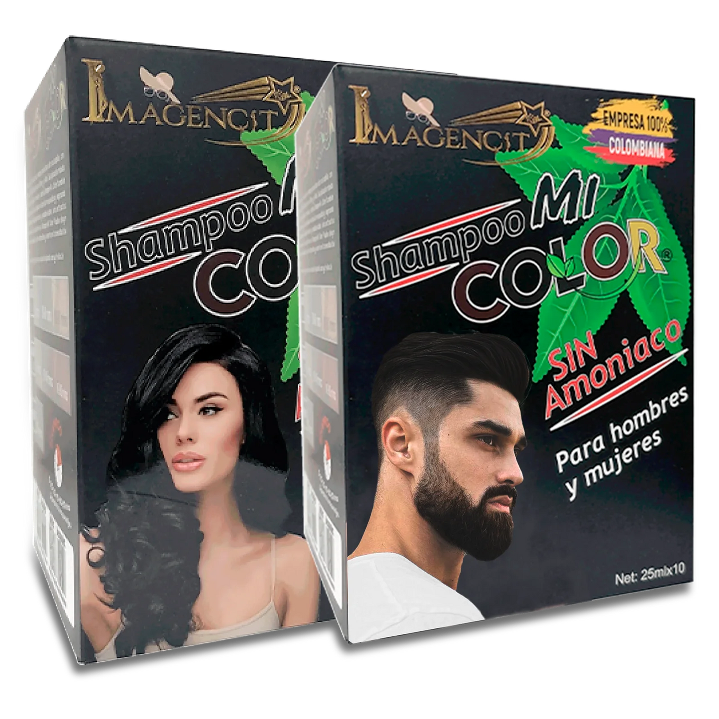 Shampoo Cubre Canas  Negro