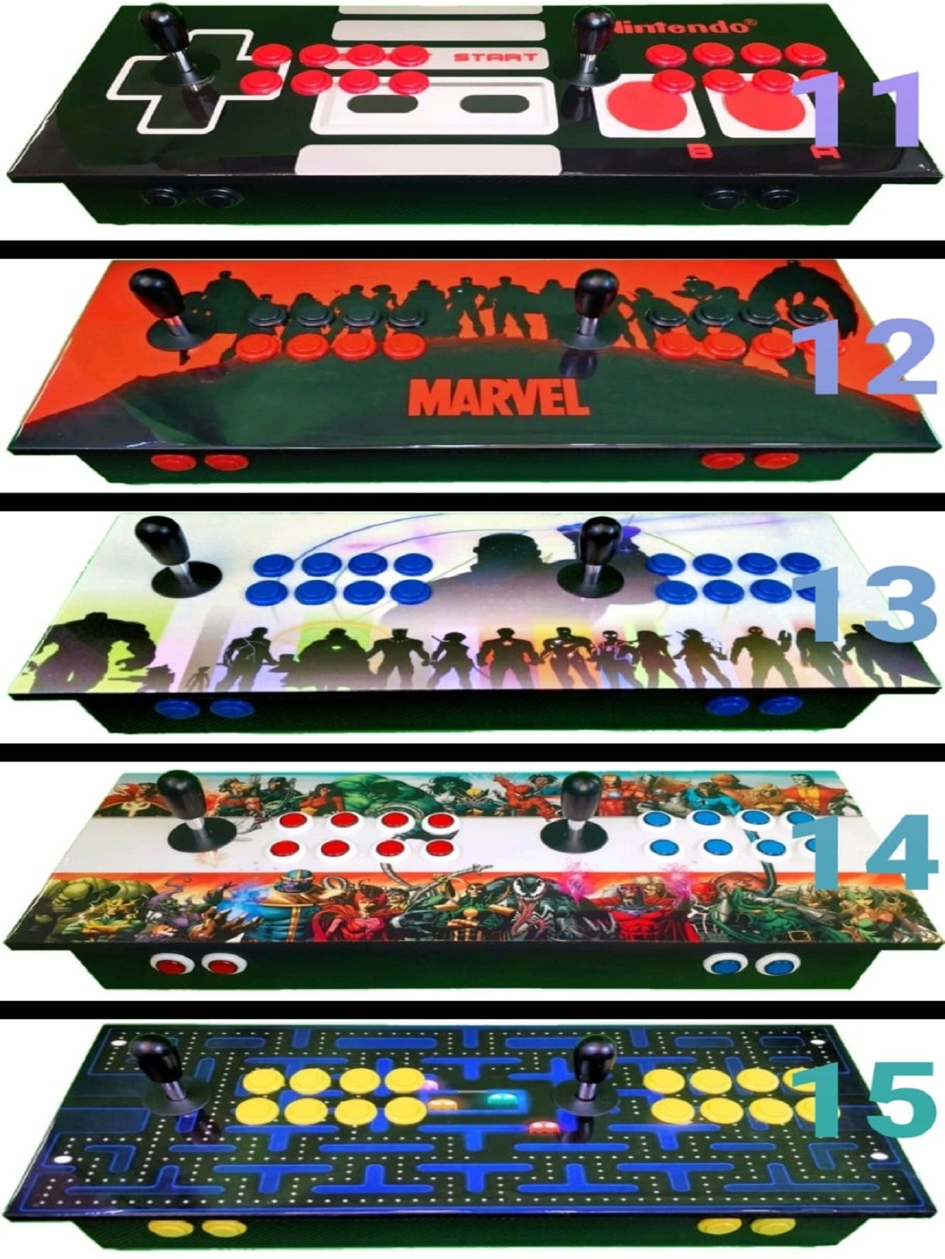 Tablero, Juegos incluidos Básico 2Player