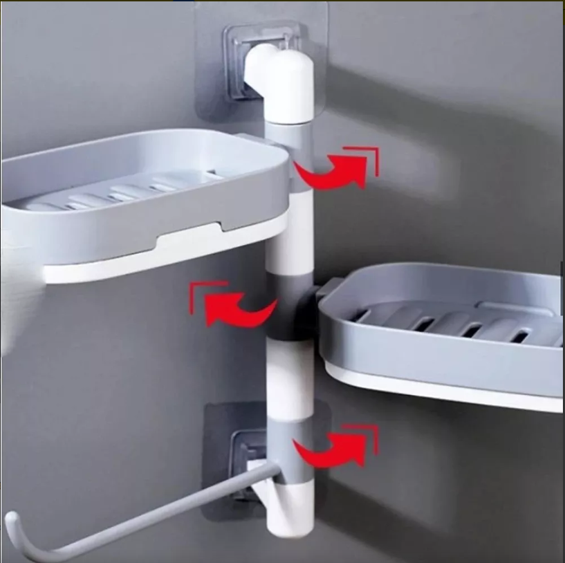 Jabonera Giratoria de Pared