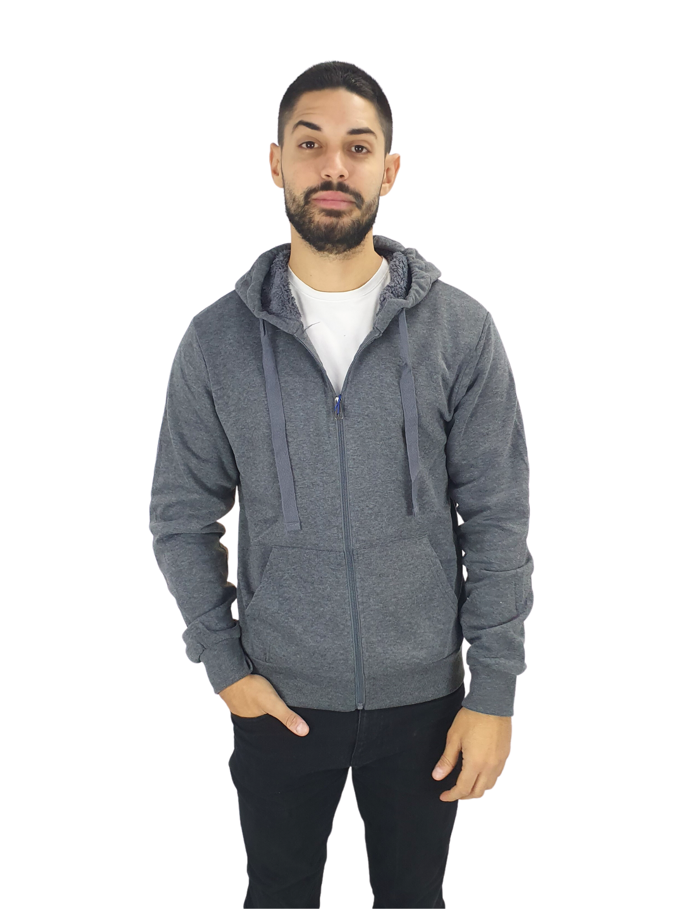Sudadera para Hombre Básica Cómoda y Ligera