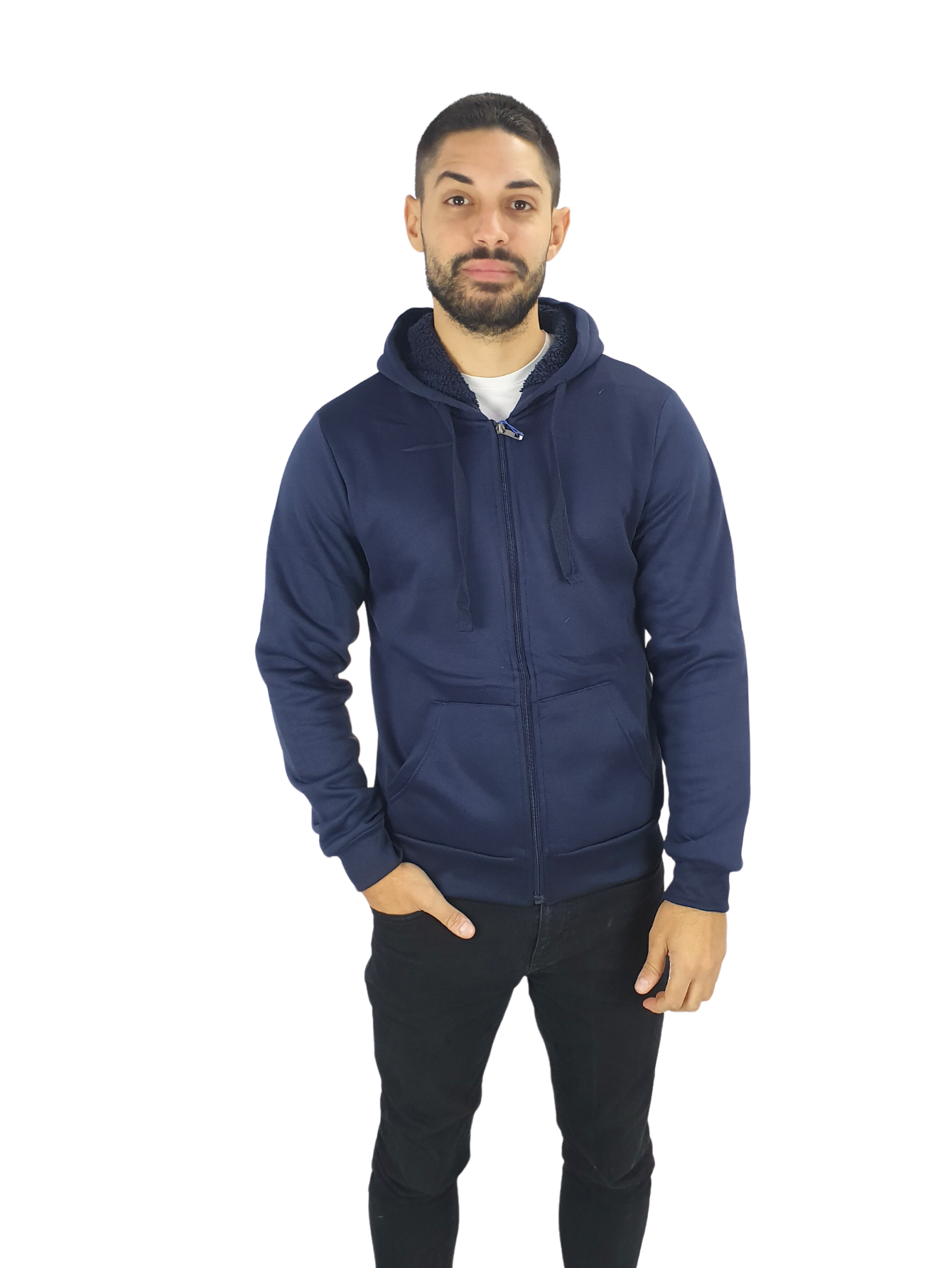 Sudadera para Hombre Básica Cómoda y Ligera