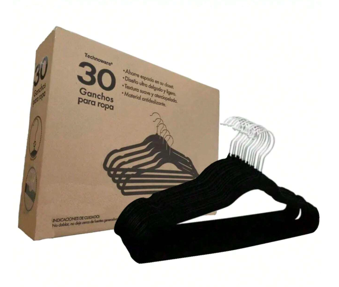 Set 30 Ganchos De Terciopelo