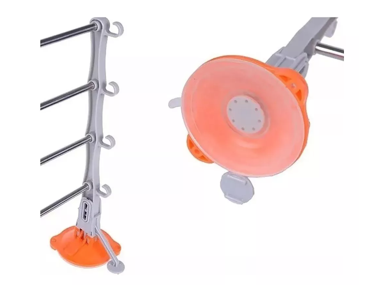 Tendedero Con Ventosas Colgador Prendas