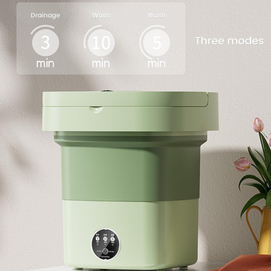 Mini Lavadora Plegable Portatil