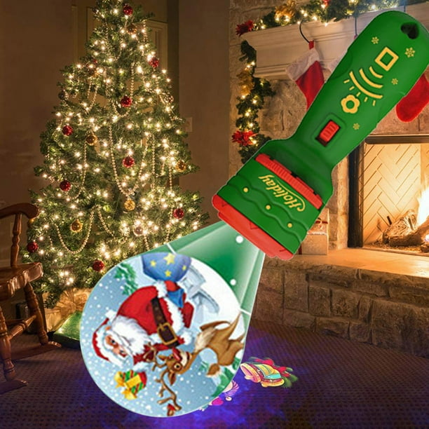 Linterna de Mano C/Proyección de Navidad