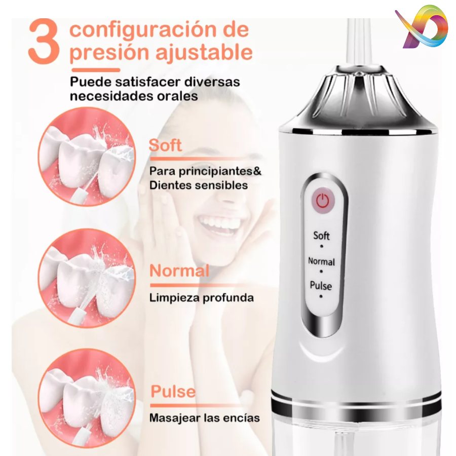 Irrigador Bucal Limpiador Dientes Eléctrectrico