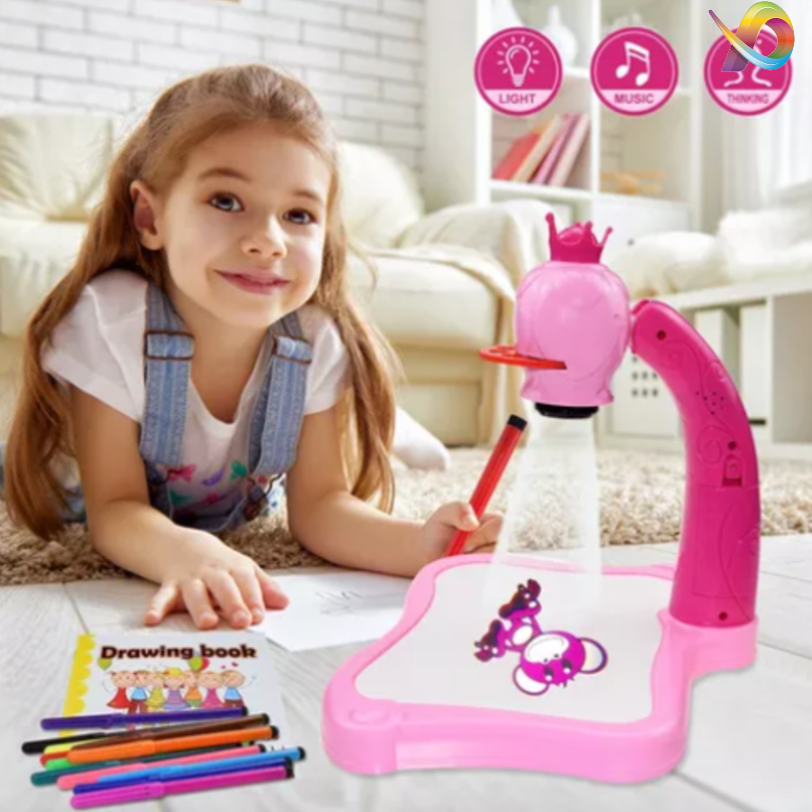 Tablero de Dibujo de Arte con Proyector