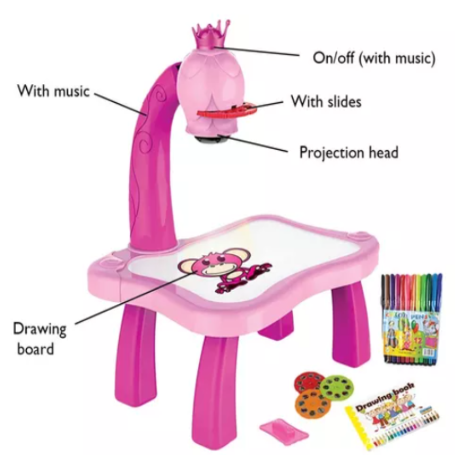 Tablero de Dibujo de Arte con Proyector