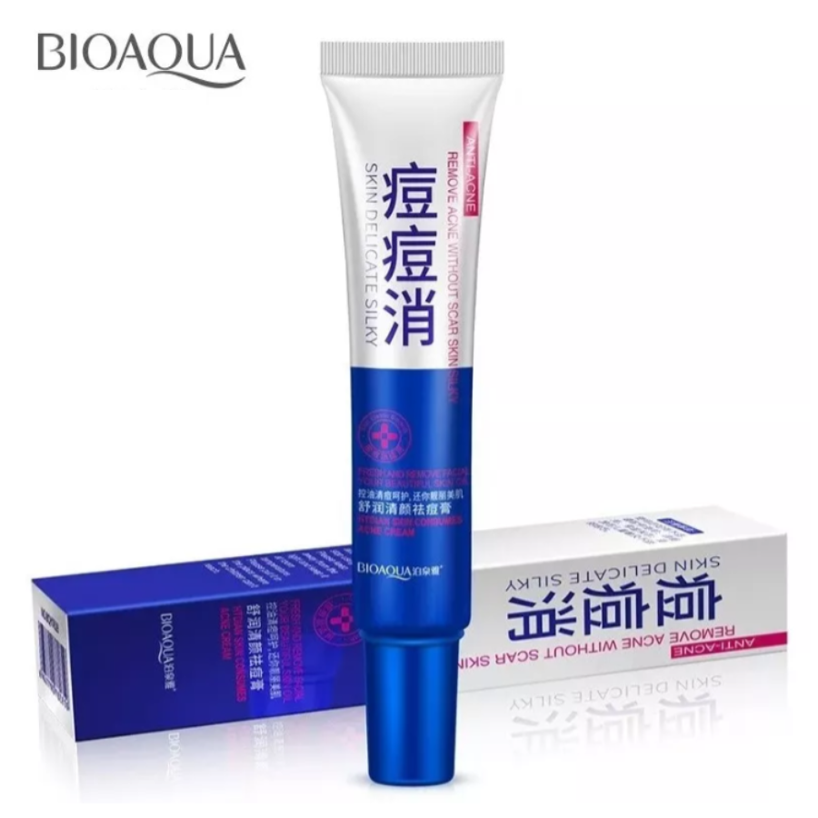 Crema Anti Acné Poros Cicatrices Piel Grasa