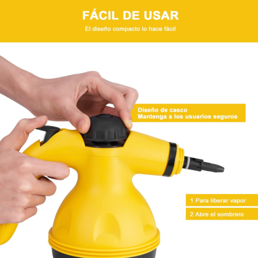 Limpiador a Vapor De Mano Portatil