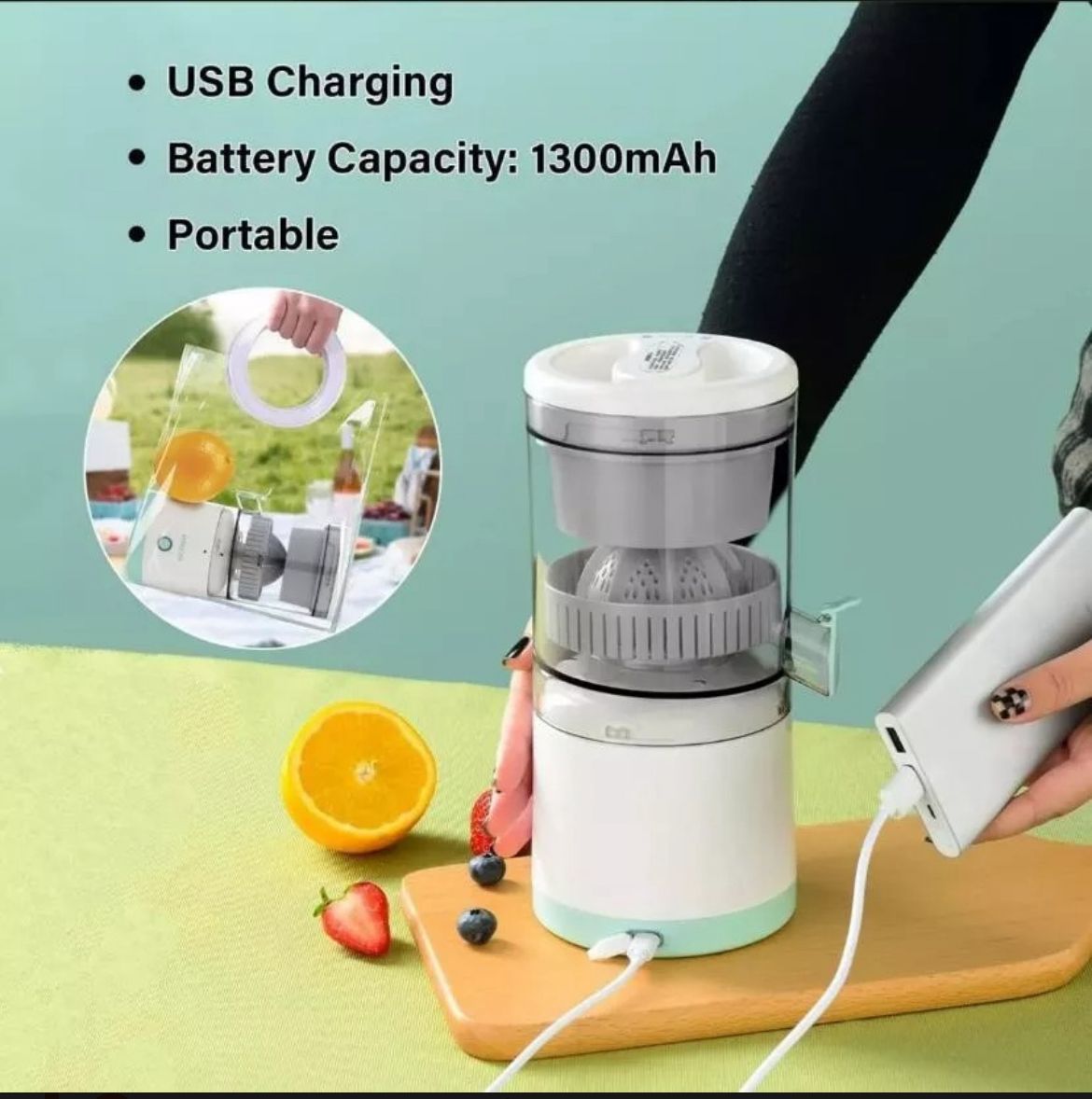 Exprimidor de Fruta Electrico