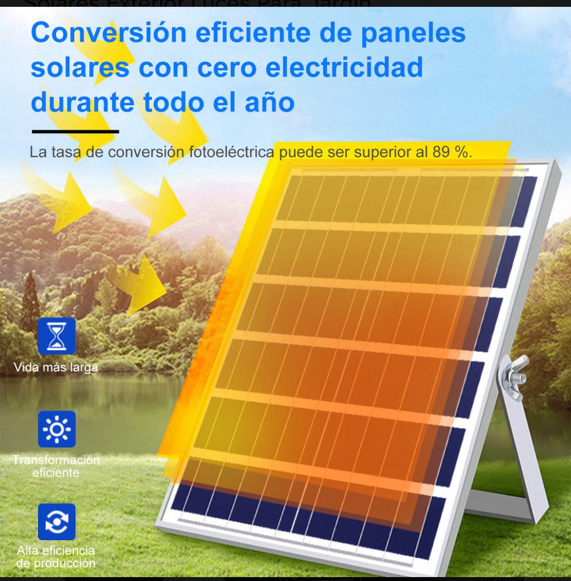 Panel Solar Para Intenperie