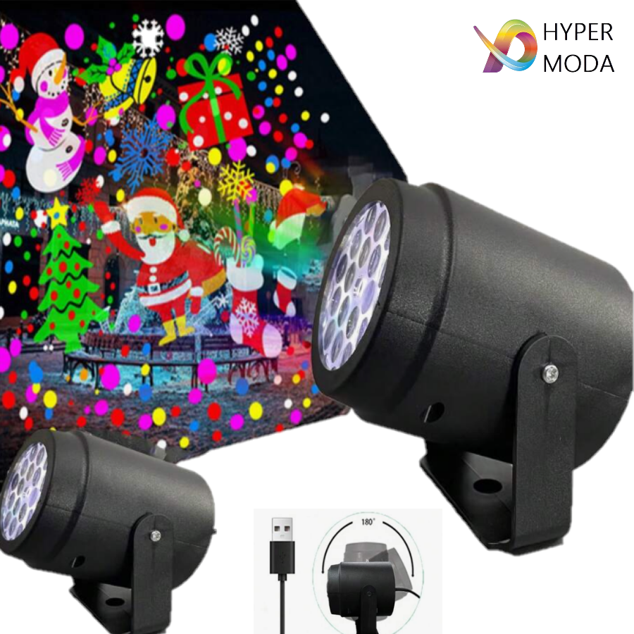 Luz De Proyección Laser Proyector Navidad