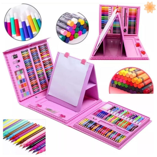 Kit de Dibujo  210 Pzas Juego de Pintura