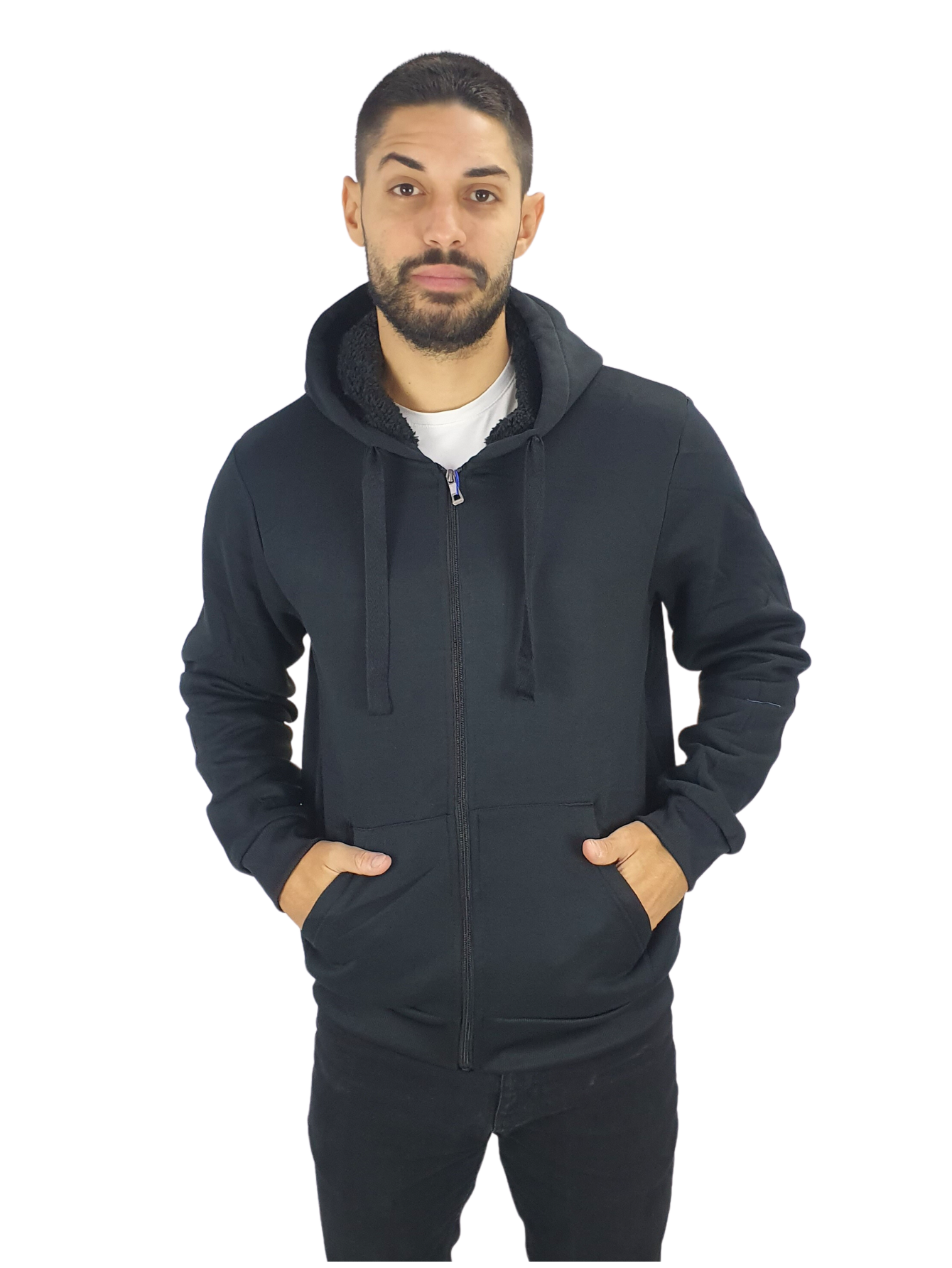 Sudadera para Hombre Básica Cómoda y Ligera