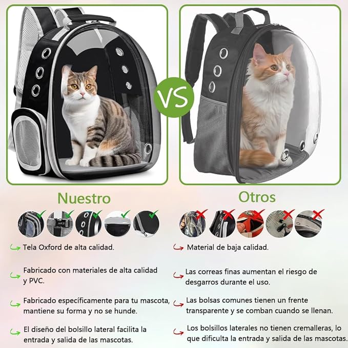 Morral Capsula Para Mascotas
