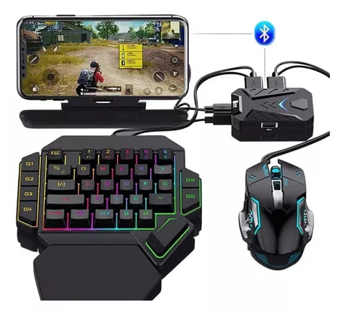 Teclado Gamer Luz RGB Iluminado Led USB