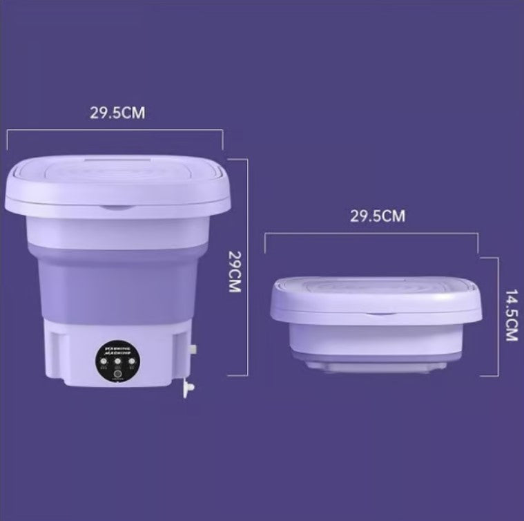 Lavadora Y Secadora Plegable Portatil 7L