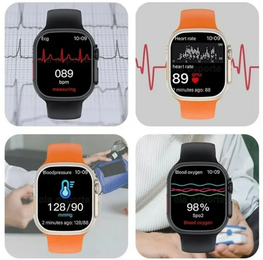 Smartwatch KD99 Ultra Watch 8 Negro