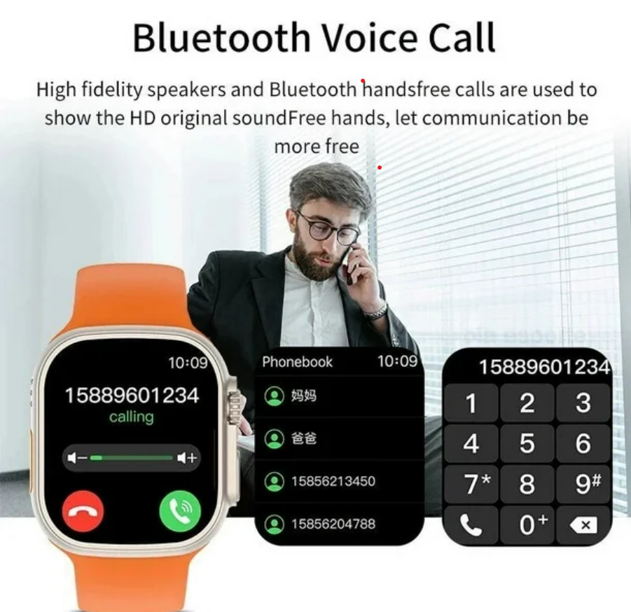 Smartwatch KD99 Ultra Watch 8 Negro