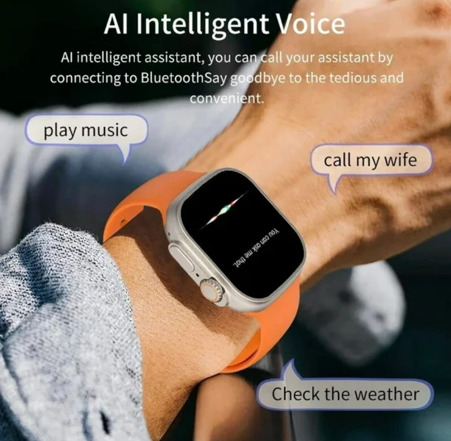 Smartwatch KD99 Ultra Watch 8 Negro