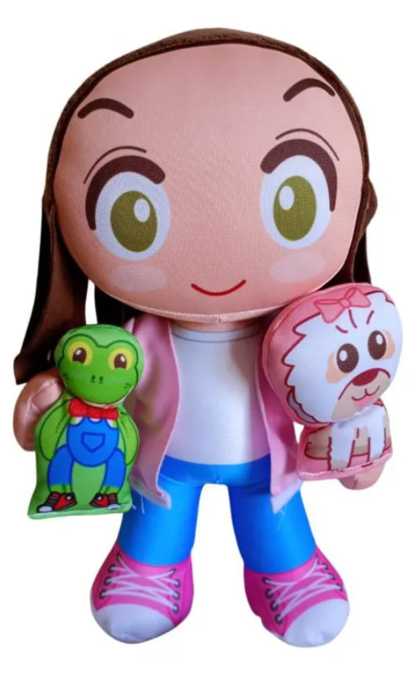 Peluche Lara Campos C/Ranita 30cm