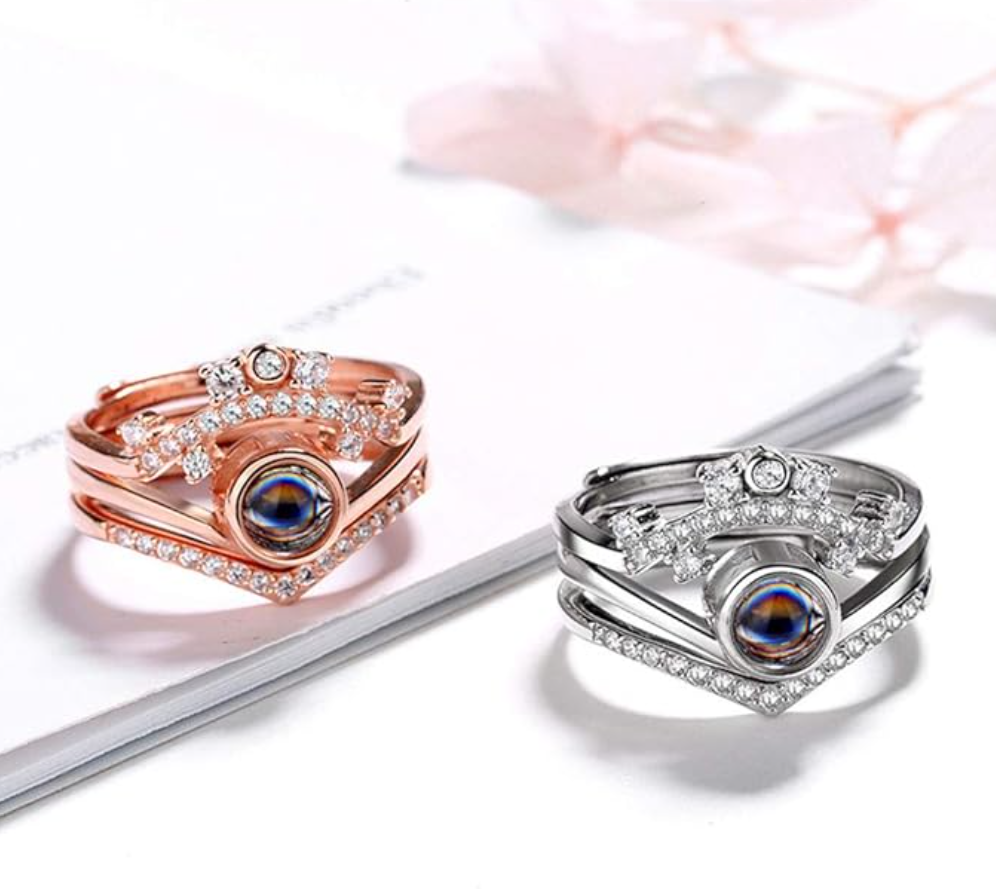 Anillo  'Te amo' en Todos los Idiomas