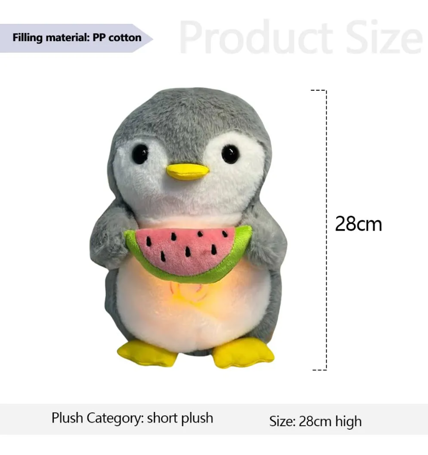 Peluche Pingüino que Respira
