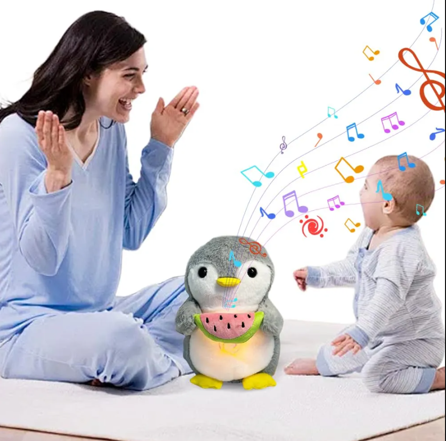 Peluche Pingüino que Respira