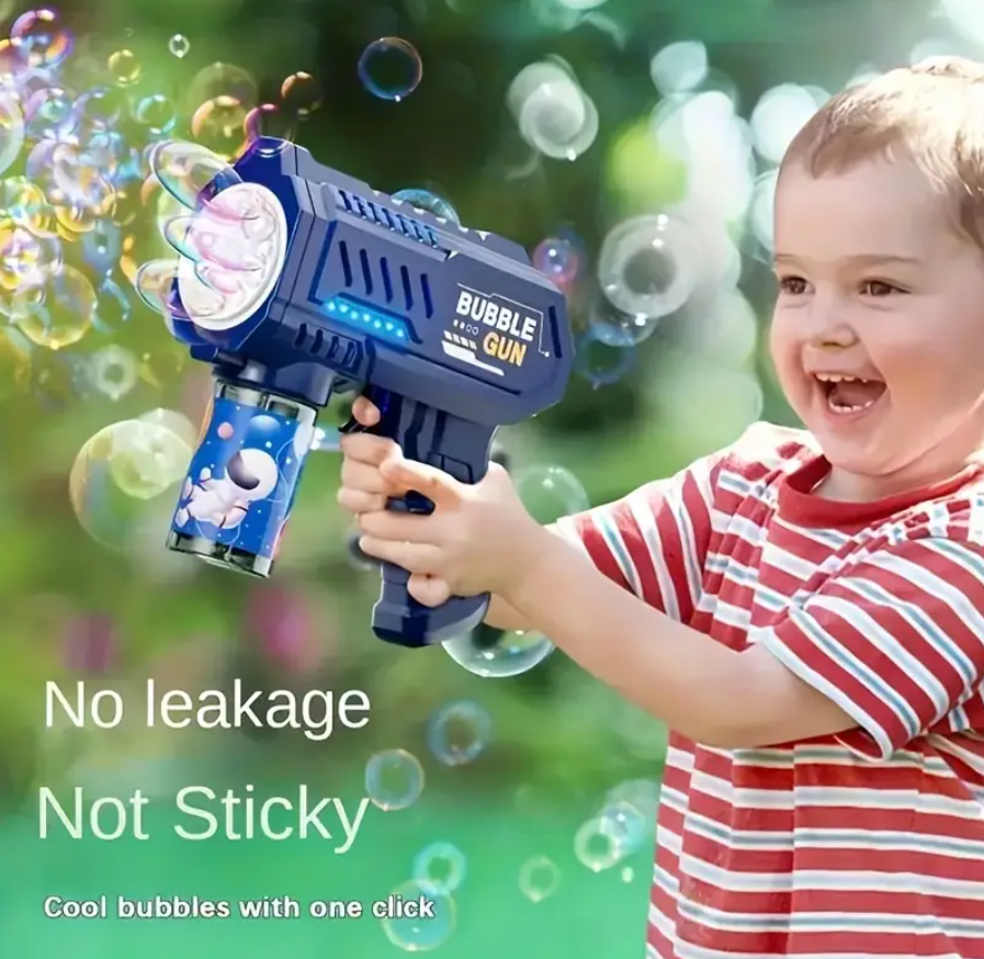 Pistola de Burbujas Bubble Gum