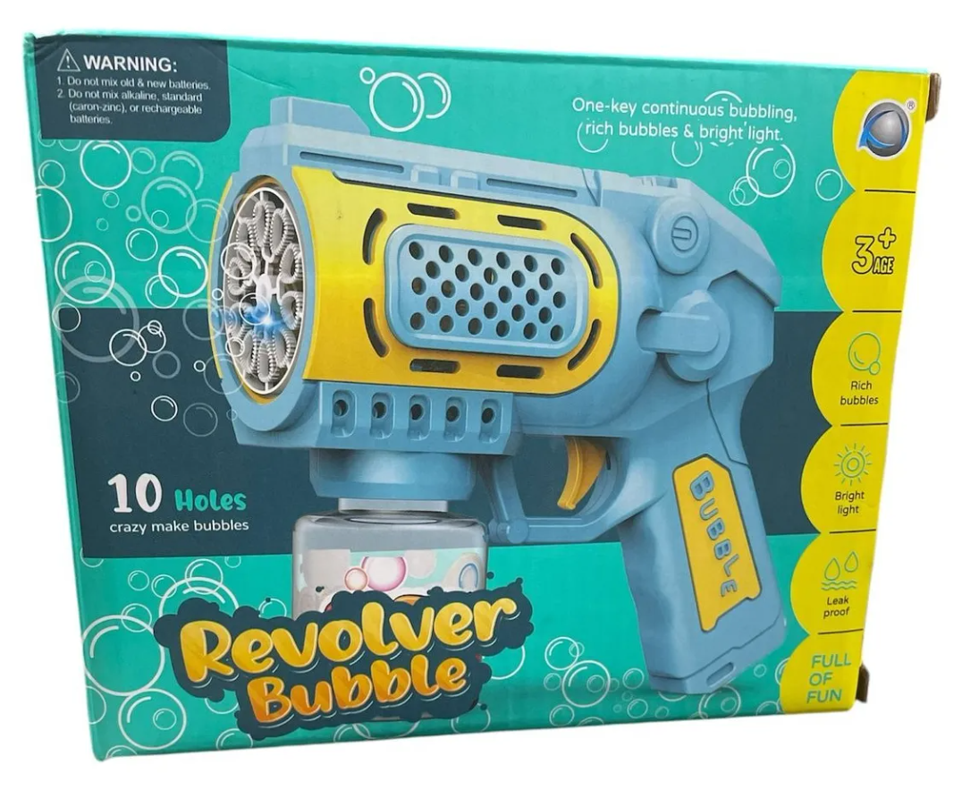 Pistola de Burbujas Bubble Gum