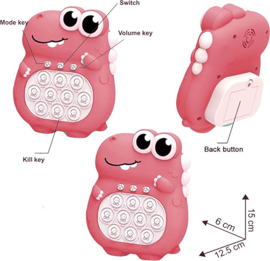 Juguete Pop It Dinosaurio