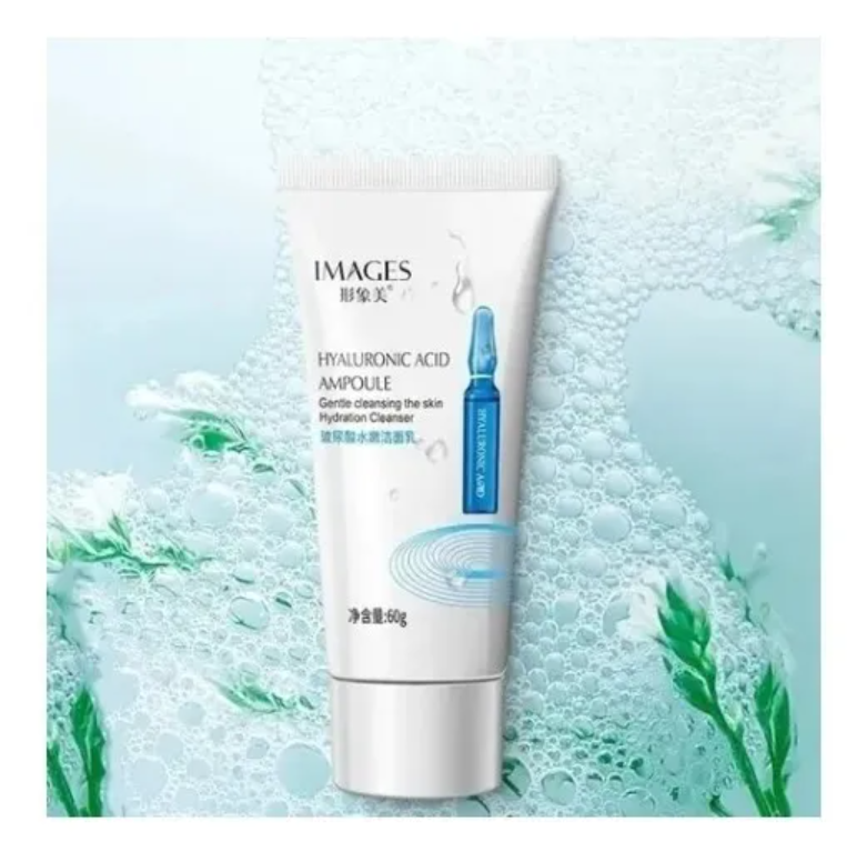 Espuma Facial con Ácido Hialurónico.