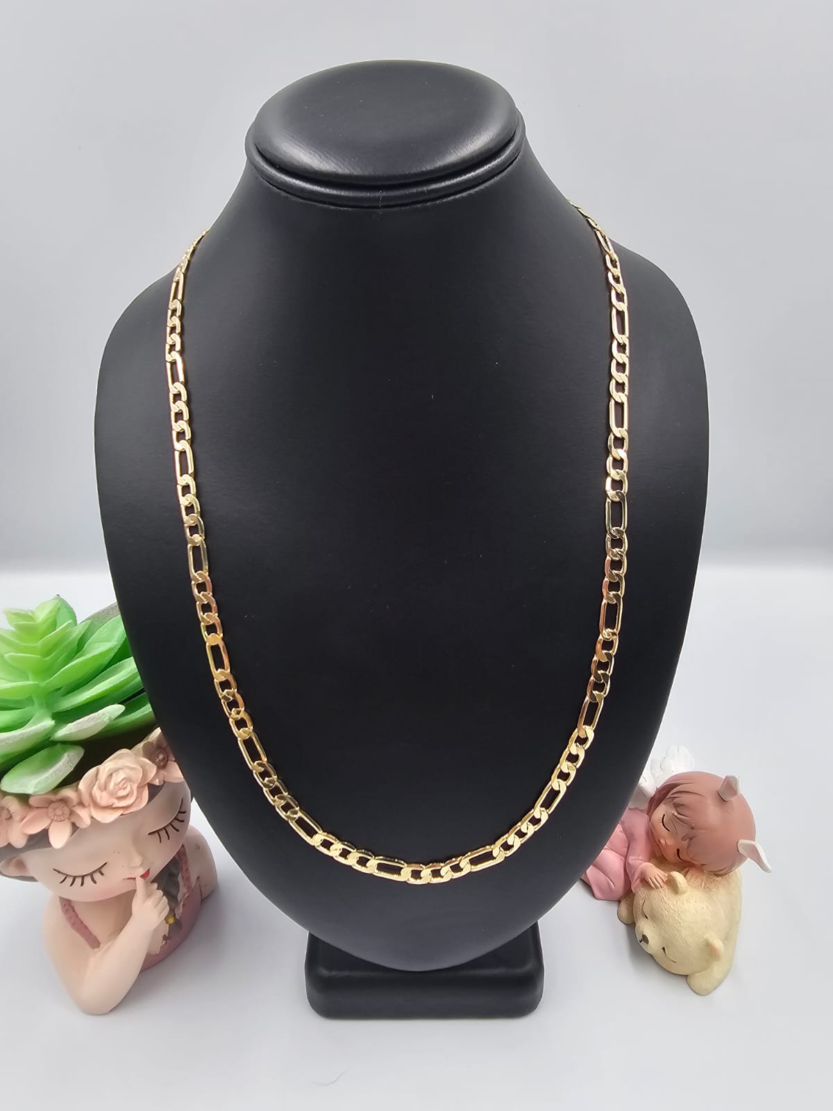 Cadena Cartier 7mm x 60 cm